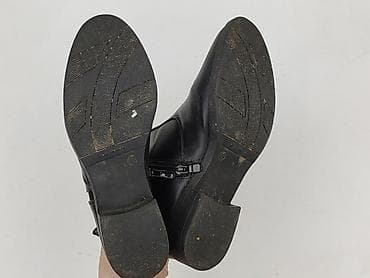 botki z klamrami: Botki damskie, rozmiar 38 — 6