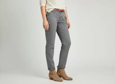 spodnie materiałowe tommy hilfiger: H&M, Spodnie materiałowe damskie, rozmiar L — 6