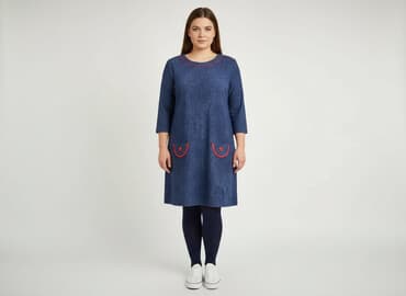 ubrania z dzianiny: Women`s dress, size XL — 1