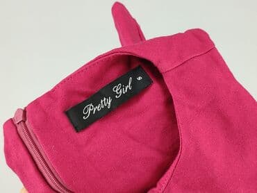 czerwona bluzka z baskinką: Pretty Girl, Bluzka damska, rozmiar S — 4