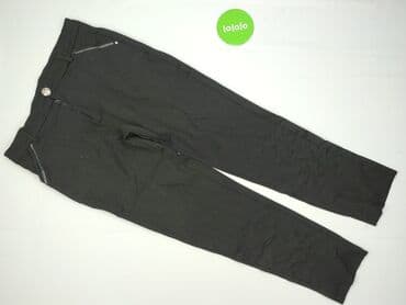 spodnie czarne materiałowe damskie: Spodnie materiałowe damskie, rozmiar XL — 2