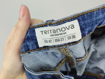 terranova spodnie z wysokim stanem: Terranova, Jeansy damskie, rozmiar M — 4