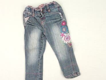 kombinezon zimowy endo: Denim pants, 12-18 months, condition - Perfect — 1