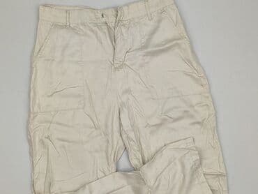 spodnie woskowane beż: VRS, Spodnie materiałowe damskie, rozmiar S — 1