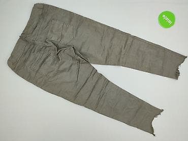 benneton pl: Damskie spodnie typu jogger w kolorze khaki/oliwkowym. - Miękki — 3