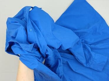 niebieska sukienka z długim rękawem: Sinsay, Women`s dress, size XL — 7