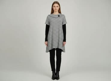 sukienka z dlugim swetrem: Tunika damska, rozmiar S — 1