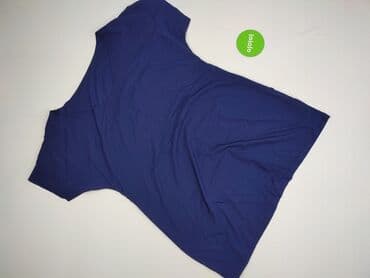 niebieska satynowa sukienka zara: Bluzka damska, rozmiar 6XL — 2