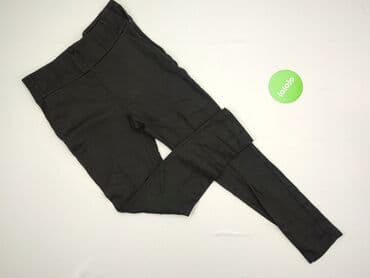 woskowane legginsy z wysokim stanem: Legginsy Eleganckie damskie, rozmiar M — 2
