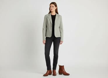 marynarki damskie plus size: Marynarka damska, rozmiar M — 6