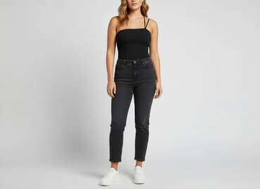 czarne sukienki plus size: H&M, Sukienka damska, rozmiar XL — 7