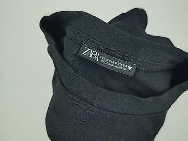 bluzki basic prążek: Zara, Top damski, rozmiar S — 4