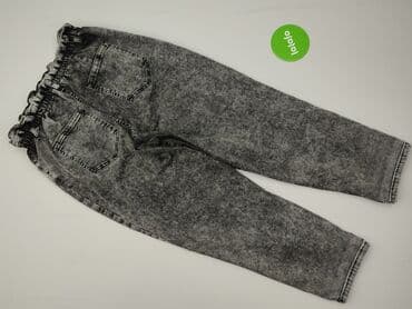 spodnie paperbag dla kogo: Jeansy damskie, rozmiar S — 3