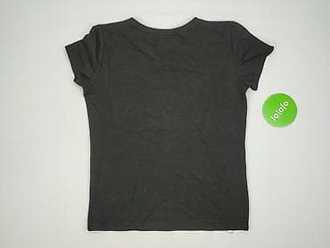 czarny tshirt: T-shirt damski, rozmiar L — 3
