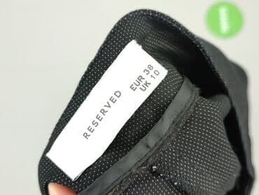 rajstopy z charakterystycznym wzorem: Spodnie materiałowe damskie, S — 4