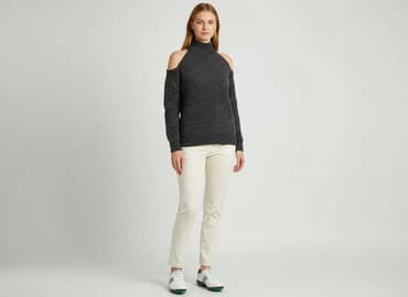 sweter odkryte ramiona: Golf damski, rozmiar S — 1
