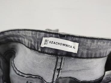 polskie jeansy prl poznań: SZACHOWNICA, Jeansy damskie, rozmiar XL — 5