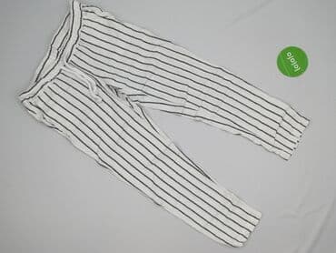 biale szerokie jeansy: Vintage Denim, Spodnie materiałowe damskie, rozmiar XS — 2