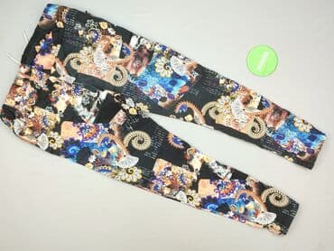 teczowe rajstopy: Legginsy Eleganckie damskie, rozmiar M — 4