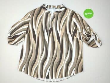jeansy damskie podarte: Women's blouse, size 5XL (EU 50) — 2