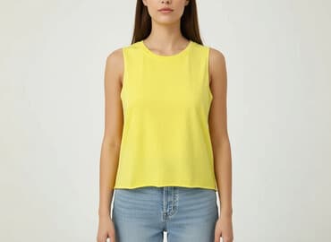 mohito bezrękawnik: Sinsay, T-shirt damski, rozmiar S — 6