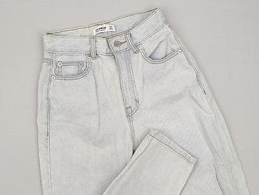 PULL&BEAR, Jeansy damskie, rozmiar 2XS