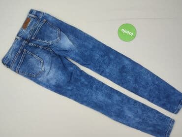 kurtka jeansowa damska z przetarciami: Jeansy damskie, S — 3