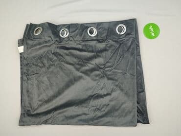 okienna zasłona z listewek: Zasłony na przelotkach – aksamitne, grafitowe - Typ: para zasłon (2 — 2