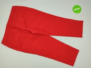 nylon red buty: Spodnie materiałowe damskie, L — 3