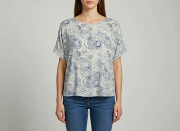 koszulka tommy hilfiger damska biala: Tom Rose, Bluzka damska, M — 6