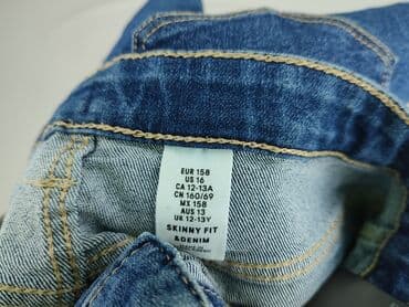 sweter kaszmir hm: Spodnie jeansowe, H&M, 13 lat, 158, stan - Bardzo dobry — 4