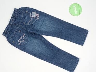 komplet legginsy i bluzka: Jeans, 3-4 years, 104, condition - Very good — 2
