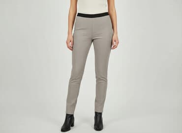 pantalony majtki: Spodnie materiałowe damskie, rozmiar M — 7