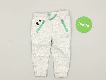 spodnie dresowe dopasowane: Sweatpants, 9-12 months, condition - Perfect — 2