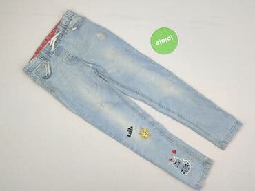 shein hello kitty jeans: Jeans, Little kids, 9 years, 128/134, condition - Very good — 2