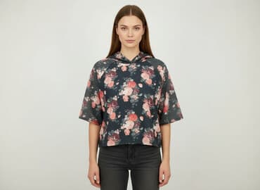 bluzy damskie z wilkiem: Inside, Bluza z kapturem damska, rozmiar M — 1