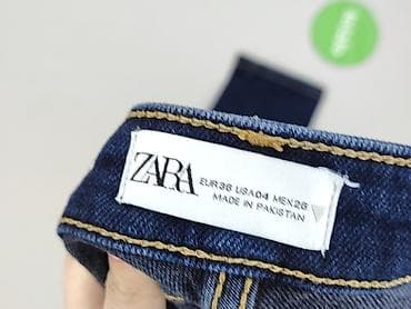 dżinsy pumpy: Zara, Jeansy damskie, rozmiar S — 5