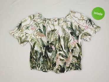 hm bluzki z krótkim rękawem: H&M, Bluzka damska, rozmiar L — 2