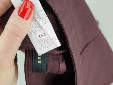spodnie woskowane brązowe reserved: Reserved, Material trousers for women, size XS (EU 34) — 5