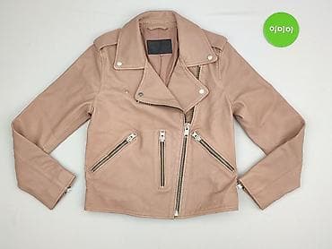 bomberka off white: AllSaints, Kurtka skórzana damska, rozmiar M — 2