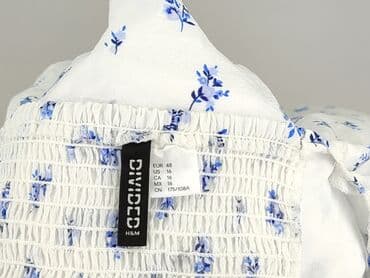 smyk białe sukienki: H&M, Sukienka damska, rozmiar 4XL — 4