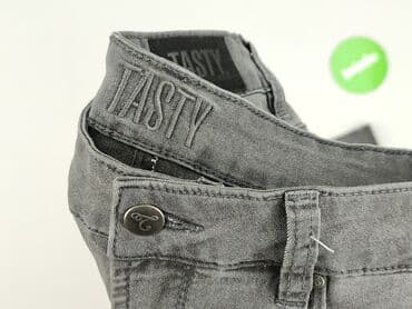baggy grey jeans: Jeansy damskie, rozmiar S — 4