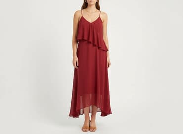 piękne czerwone sukienki na wesele: Vubu, Sukienka damska, rozmiar XS — 6