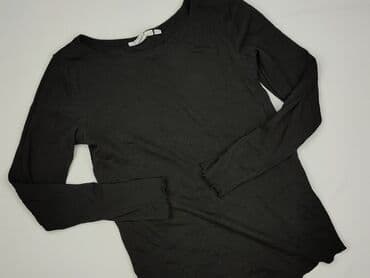 czarne t shirty basic: H&M, Жіноча блуза, розмір L — 1