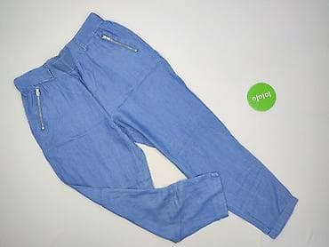 buggy jeans: Atmosphere, Spodnie materiałowe damskie, rozmiar L — 2