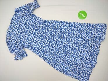 niebieska sukienki midi: Sukienka damska, rozmiar S — 4