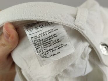 spodenki rozkloszowane skorzane: H&M, Szorty damskie, rozmiar M — 5