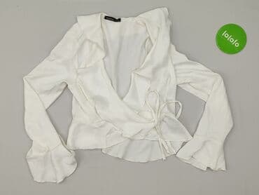 obcisla biale bluzki: Boohoo, Bluzka damska, rozmiar S — 2