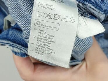 moda męska krótkie spodenki: H&M, Szorty damskie, rozmiar M — 5