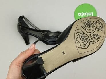 ccc sandały z cyrkoniami: Sandały damskie, 38 — 4